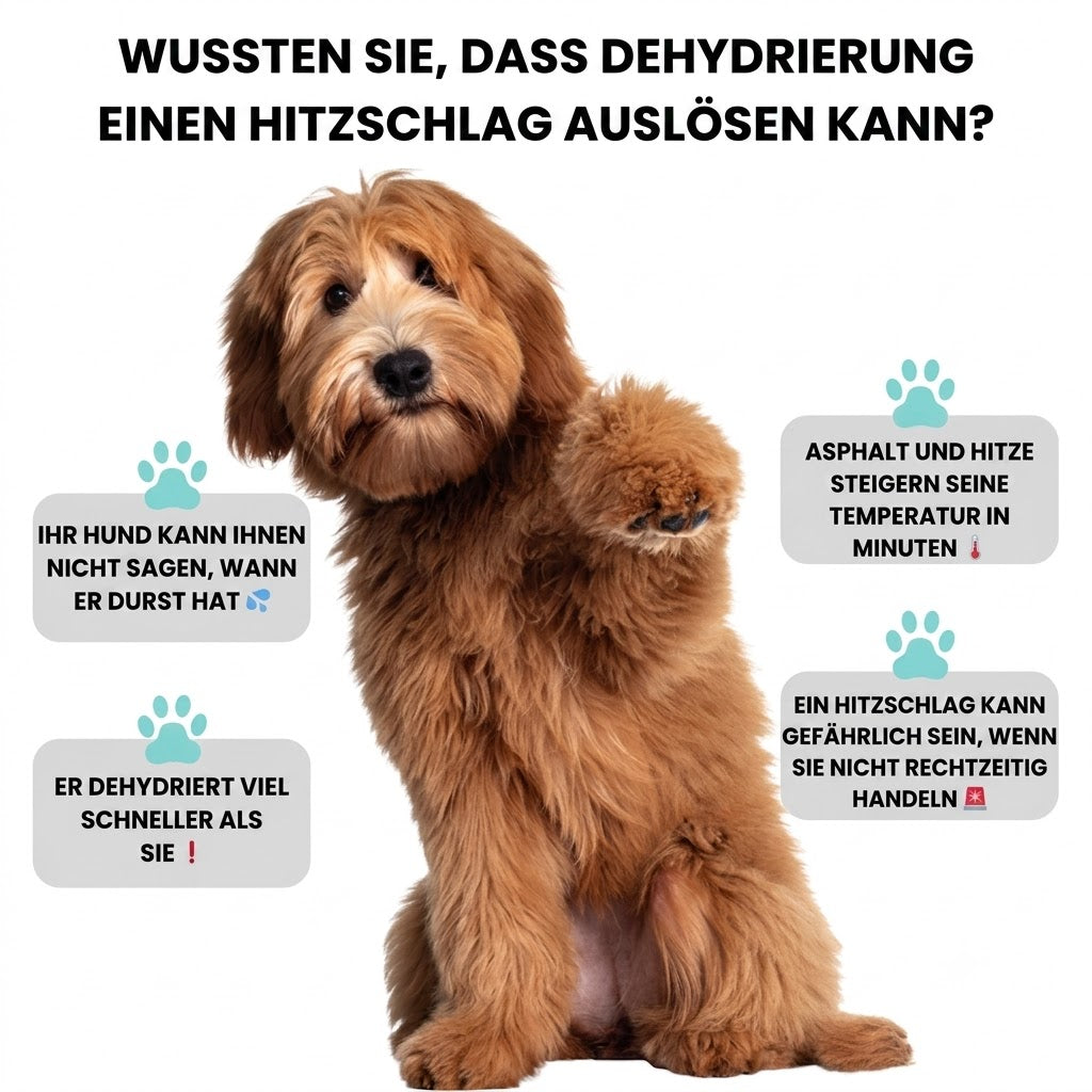 Hunde 2 in 1 Wsser flasche